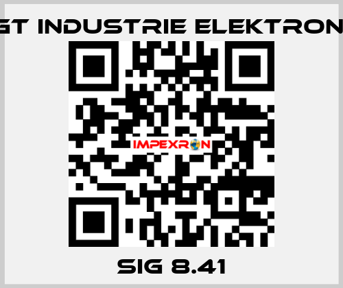 SIG 8.41 EGT Industrie elektronik