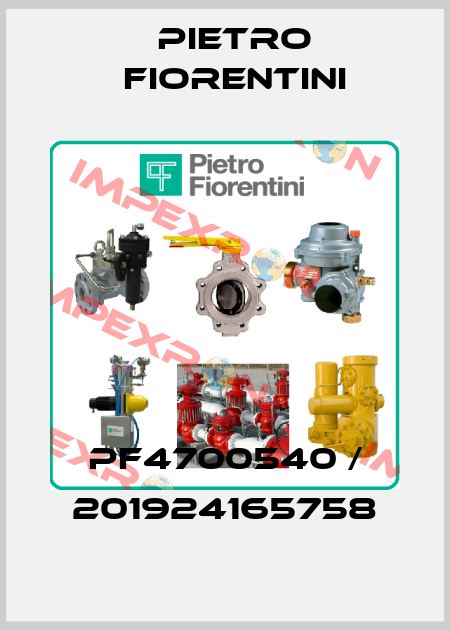 PF4700540 / 201924165758 Pietro Fiorentini