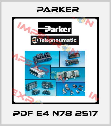 PDF E4 N78 2517 Parker