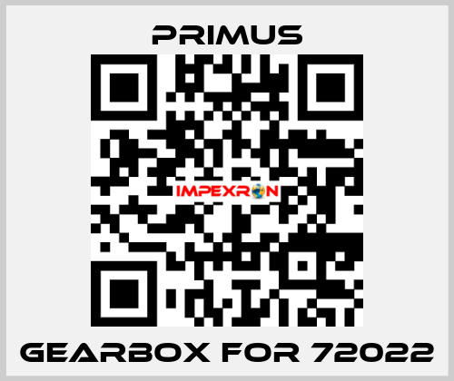 gearbox for 72022 Primus