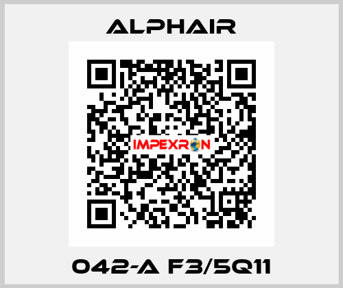 042-A F3/5Q11 Alphair