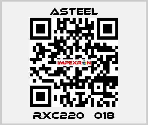 RXC220В 018 ASTEEL