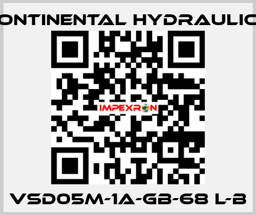 VSD05M-1A-GB-68 L-B Continental Hydraulics