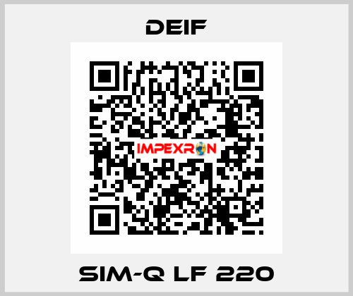 SIM-Q LF 220 Deif