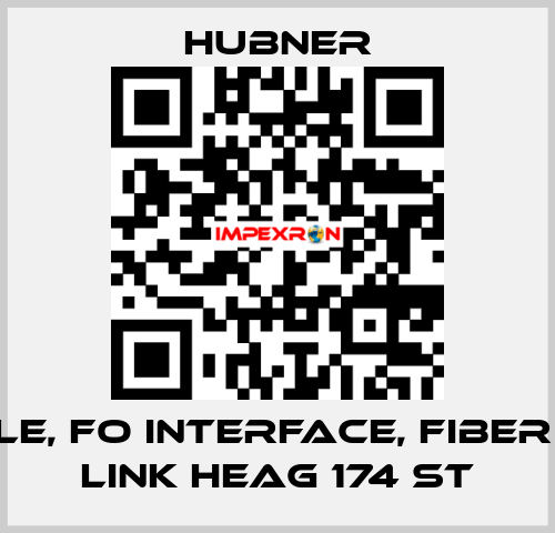 Module, FO Interface, Fiber Optic Link HEAG 174 ST HUBNER