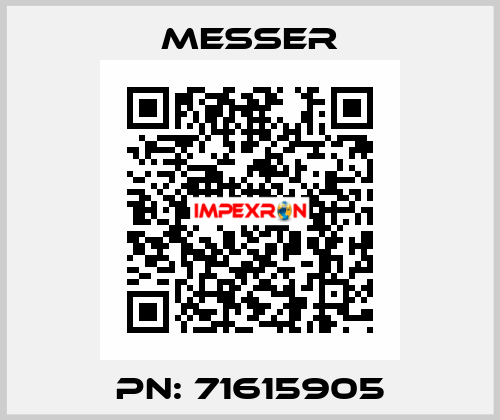 PN: 71615905 Messer