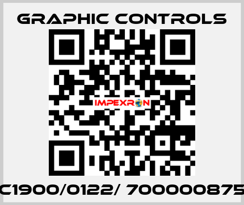 C1900/0122/ 700000875 Graphic Controls