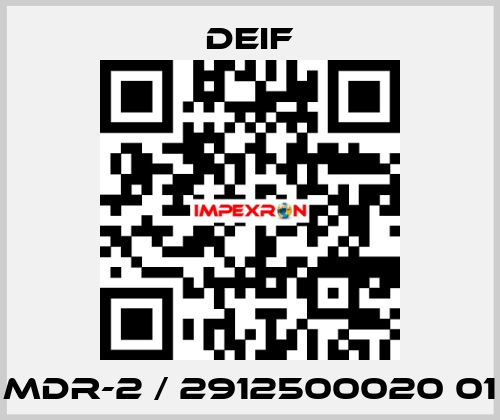 MDR-2 / 2912500020 01 Deif