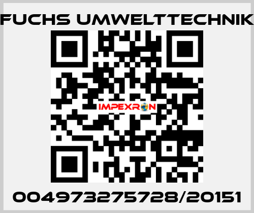 004973275728/20151 Fuchs Umwelttechnik