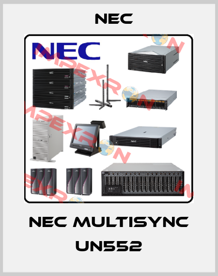 NEC MultiSync UN552 Nec