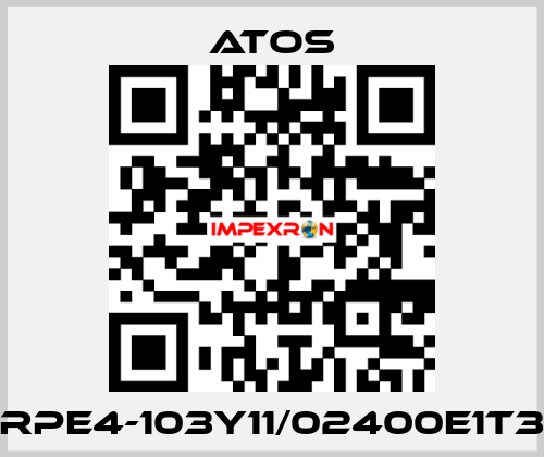 RPE4-103Y11/02400E1T3 Atos