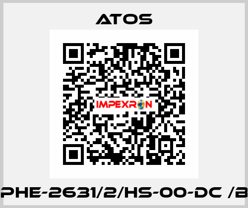DPHE-2631/2/HS-00-DC /BT Atos
