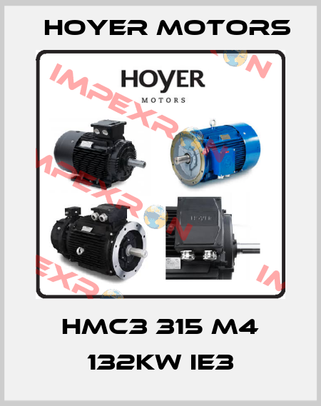 HMC3 315 M4 132kW IE3 Hoyer Motors