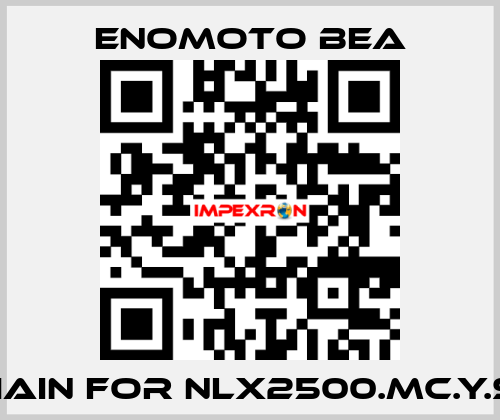 chain for NLX2500.MC.Y.SY Enomoto BeA