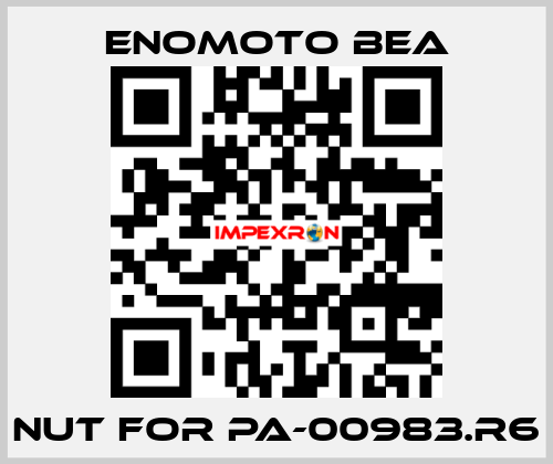 Nut for PA-00983.R6 Enomoto BeA