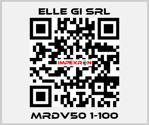 MRDV50 1-100 ELLE GI SRL