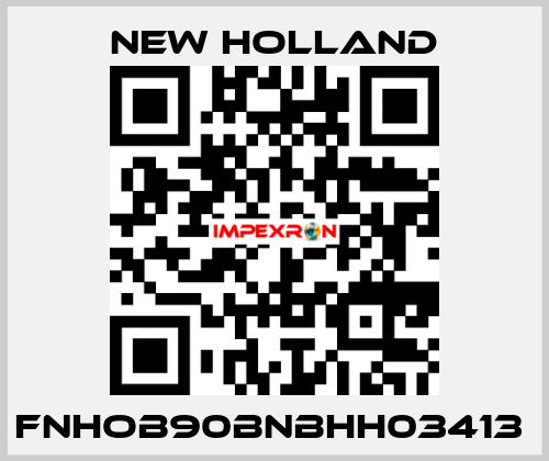 FNHOB90BNBHH03413  New Holland