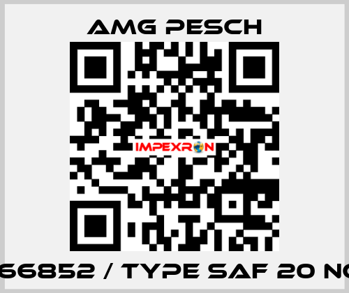 166852 / type SAF 20 NC AMG Pesch