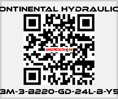 VEP03M-3-B220-GD-24L-B-Y5861-6 Continental Hydraulics