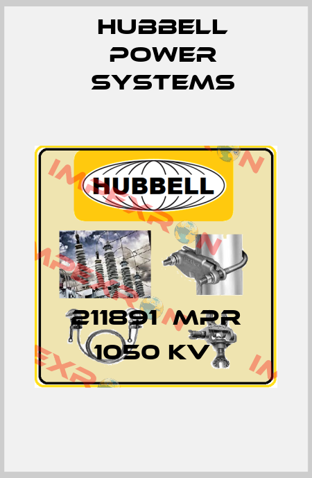 211891  MPR 1050 KV  Hubbell Power Systems