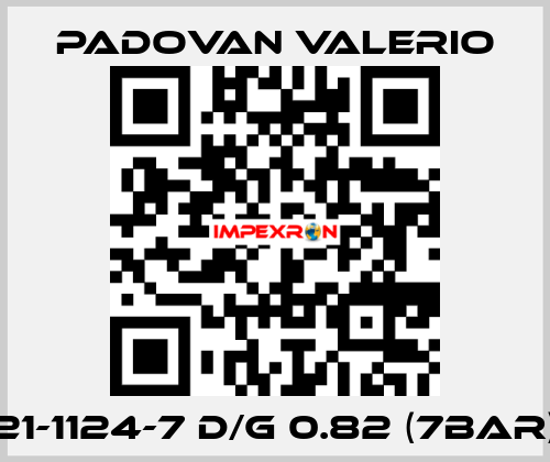 21-1124-7 d/g 0.82 (7bar) PADOVAN VALERIO