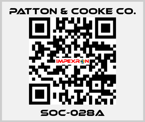 SOC-028A Patton & Cooke Co.
