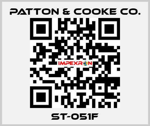 ST-051F Patton & Cooke Co.