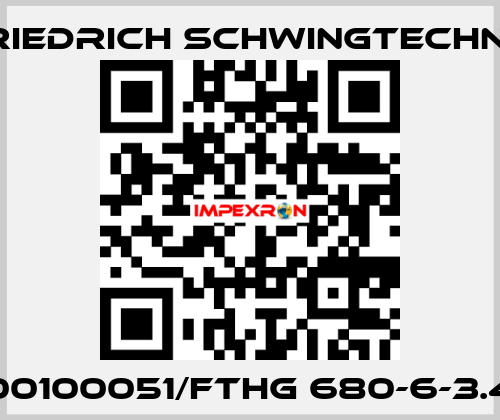 00100051/FTHG 680-6-3.4 Friedrich Schwingtechnik