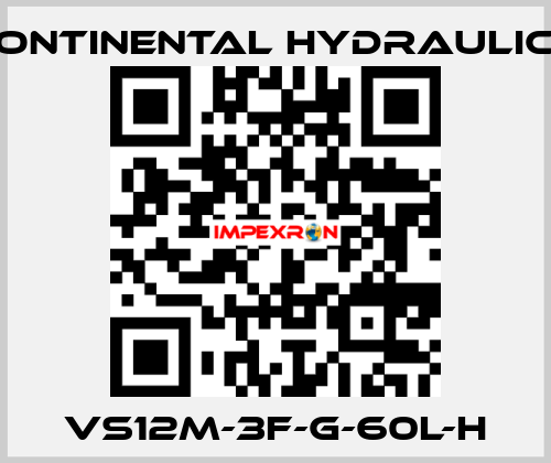 VS12M-3F-G-60L-H Continental Hydraulics