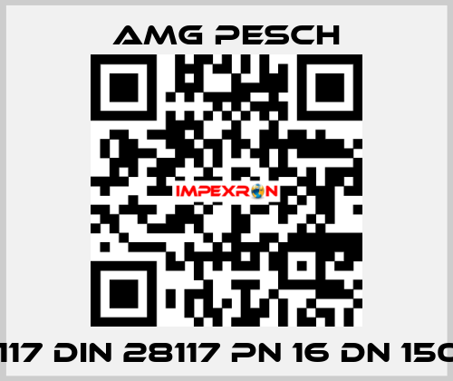 BI 11/117 DIN 28117 PN 16 DN 150/100 AMG Pesch