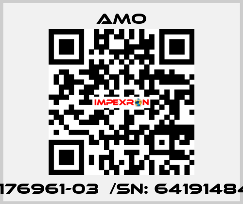 1176961-03  /SN: 64191484 Amo