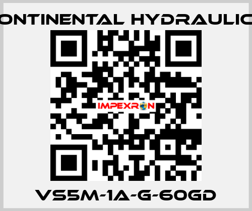 VS5M-1A-G-60GD Continental Hydraulics