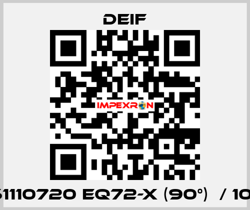 2961110720 EQ72-x (90°)  / 10/5A Deif