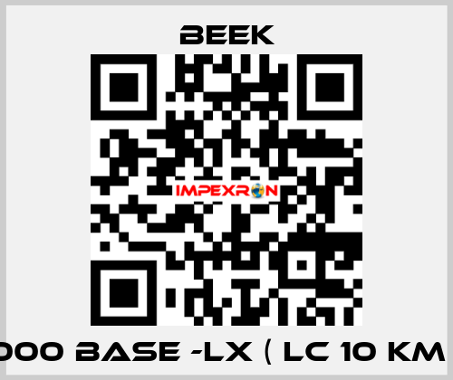 1000 BASE -LX ( LC 10 KM  ) Beek