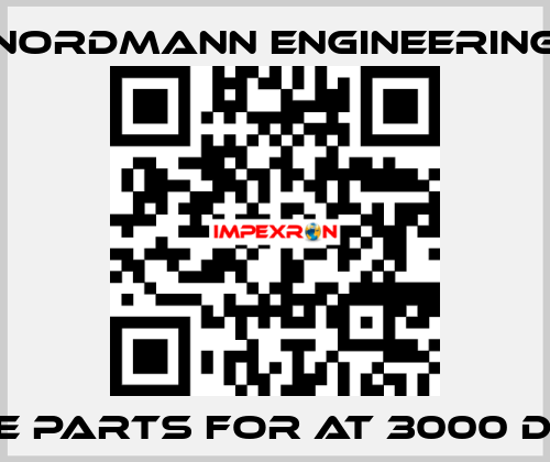 Spare parts for AT 3000 D 3264 NORDMANN ENGINEERING