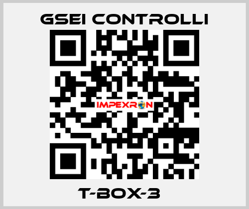 T-BOX-3Т GSEI Controlli