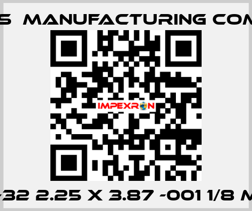 VC-32 2.25 x 3.87 -001 1/8 MPT VI- CAS  Manufacturing Company