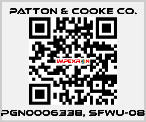 PGN0006338, SFWU-08 Patton & Cooke Co.