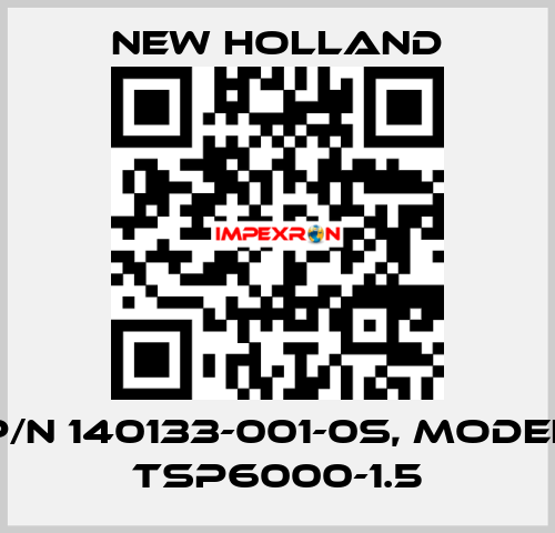 p/n 140133-001-0S, model TSP6000-1.5 New Holland