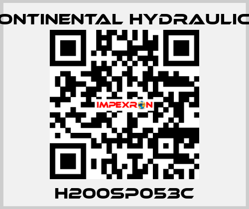 H200SP053C Continental Hydraulics