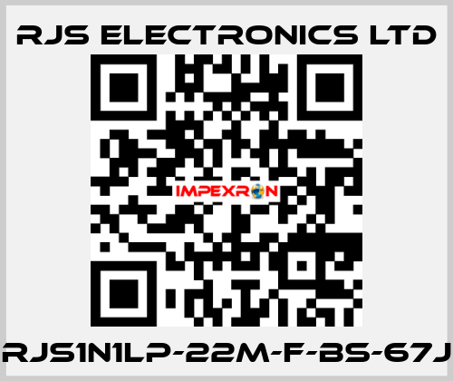 RJS1N1LP-22M-F-BS-67J RJS Electronics Ltd