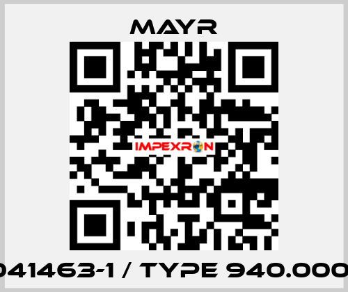 0041463-1 / Type 940.000.A Mayr