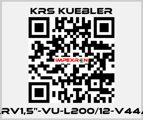 60-ARV1,5"-VU-L200/12-V44A-Ex KRS KUEBLER
