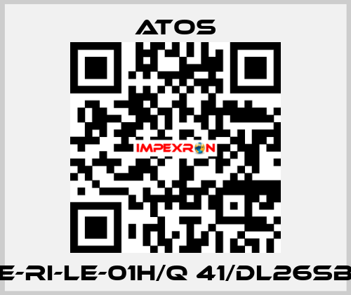 E-RI-LE-01H/Q 41/DL26SB Atos
