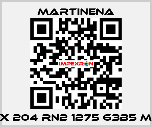 EX 204 RN2 1275 63B5 M3 Martinena