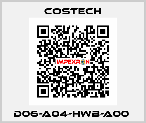 D06-A04-HWB-A00  Costech