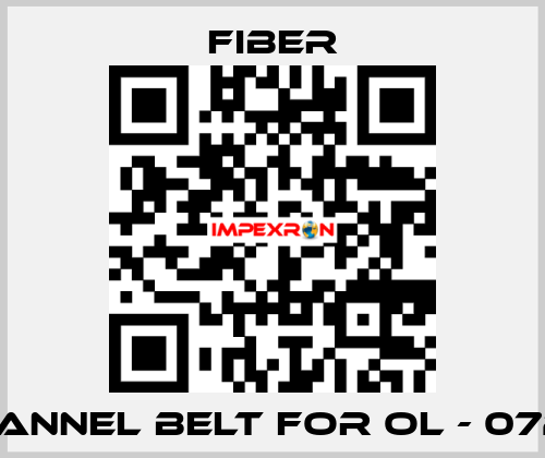 6-channel belt for OL - 072106  Fiber