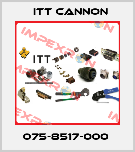 075-8517-000  Itt Cannon
