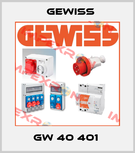 GW 40 401  Gewiss