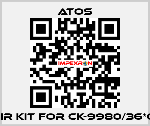 REPAIR KIT FOR CK-9980/36*0060  Atos